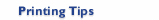 printing tips
